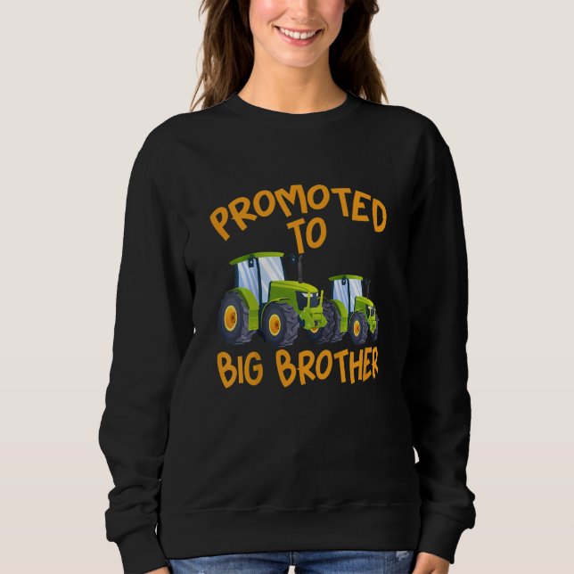 Kinder, die Geschwister haben, werden zur großen B Sweatshirt (Vorderseite)