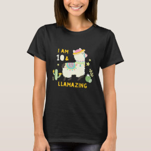 Kinder, die ich 10 Jahre alt bin, leuchten Niedlic T-Shirt