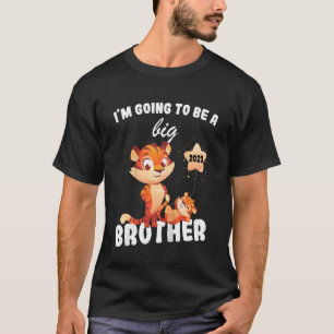 Kinder, die ich 2023 als großer Bruder ankündigen T-Shirt