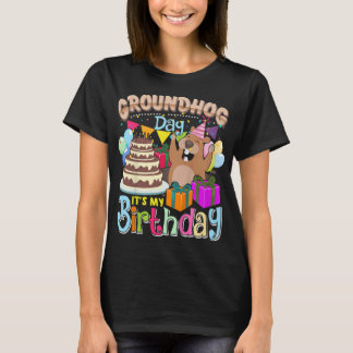 Kinder, die ich am Tag des Groundhog Geboren war - T-Shirt