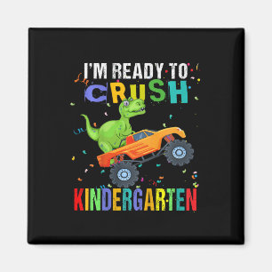 Kinder, die ich bereit bin, den Kindergarten Dinos Magnet