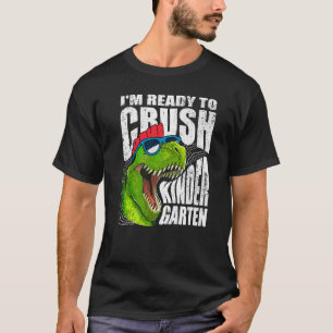Kinder, die ich bereit bin, den Kindergarten Dinos T-Shirt