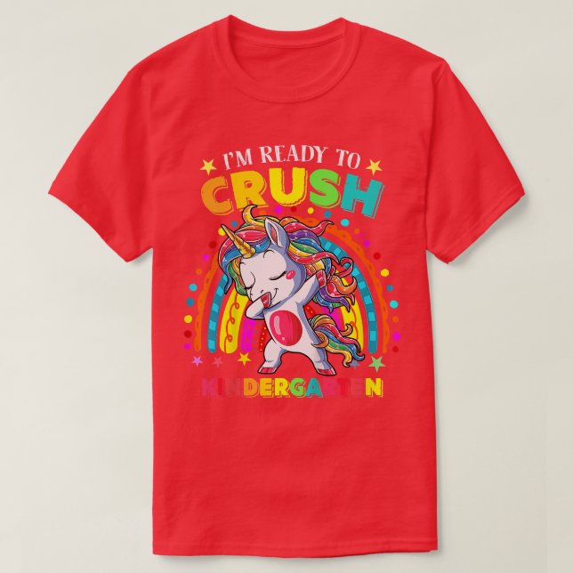 Kinder, die ich bereit bin, den Kindergarten zu ze T-Shirt (Design vorne)