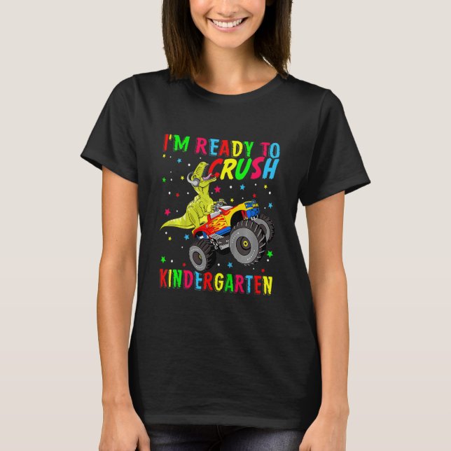 Kinder, die ich bereit bin, den Kindergarten zurüc T-Shirt (Vorderseite)