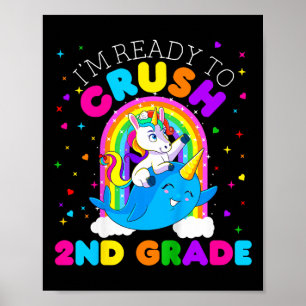 Kinder, die ich bereit bin, die zweite Klasse Unic Poster