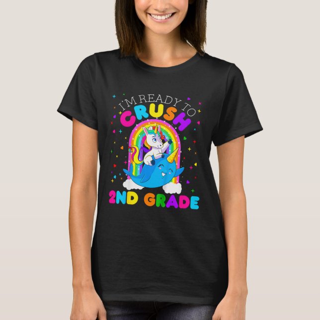 Kinder, die ich bereit bin, die zweite Klasse Unic T-Shirt (Vorderseite)