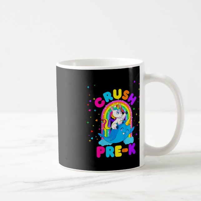 Kinder, die ich bereit bin, Pre-K Unicorn zu zerdr Kaffeetasse (Rechts)