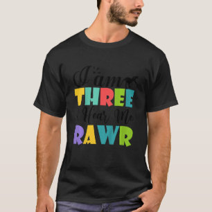 Kinder, die ich bin, Niedlicher 3. Geburtstagskind T-Shirt