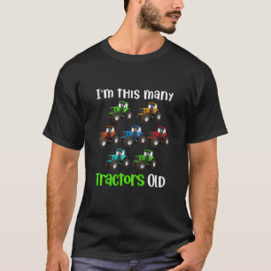 Kinder, die ich bin so viele Traktoren Alte Trakto T-Shirt