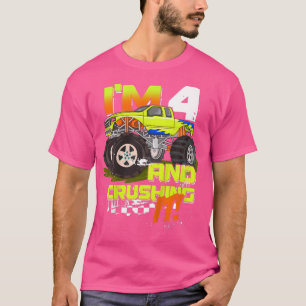 Kinder, die ich bin, vier Jahre alt und sie zerkle T-Shirt