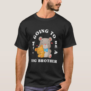 Kinder, die ich ein großer Bruder Bären der Zukunf T-Shirt