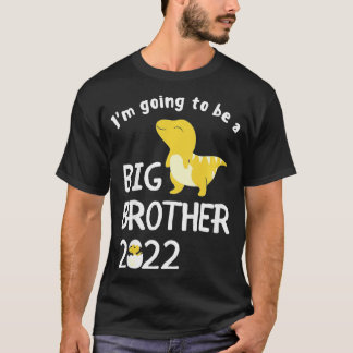 Kinder, die ich ein großer Bruder sein werde 2022  T-Shirt