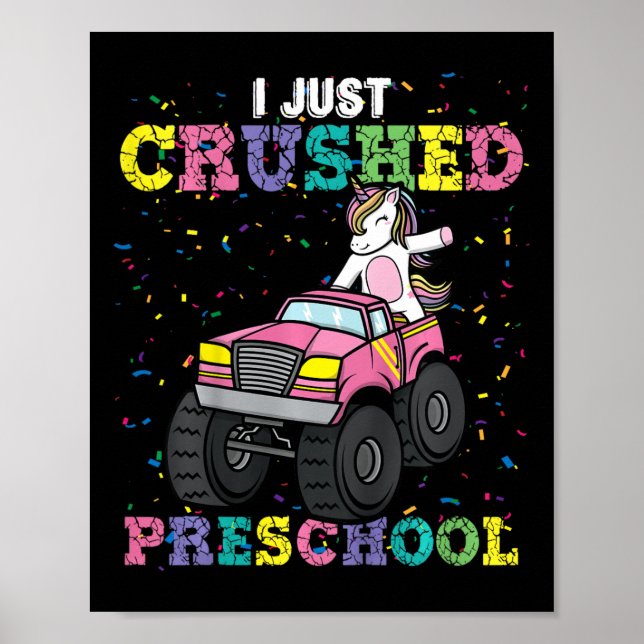 Kinder, die ich gerade zerstört Vorschule Mädchen  Poster (Vorne)