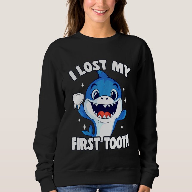 Kinder, die ich meine ersten Zahnseilzähne verlier Sweatshirt (Vorderseite)