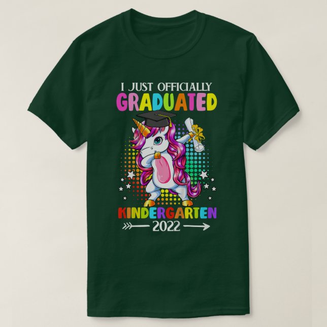 Kinder, die ich offiziell in den Kindergarten aufg T-Shirt (Design vorne)
