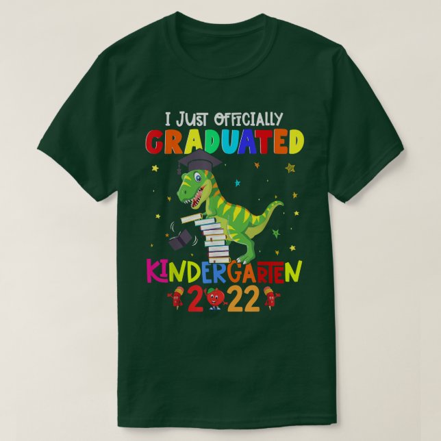 Kinder, die ich offiziell in den Kindergarten aufg T-Shirt (Design vorne)