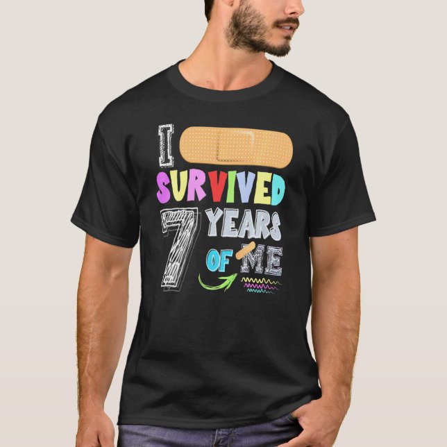 Kinder, die ich sieben Jahre überlebt habe, T-Shirt (Vorderseite)