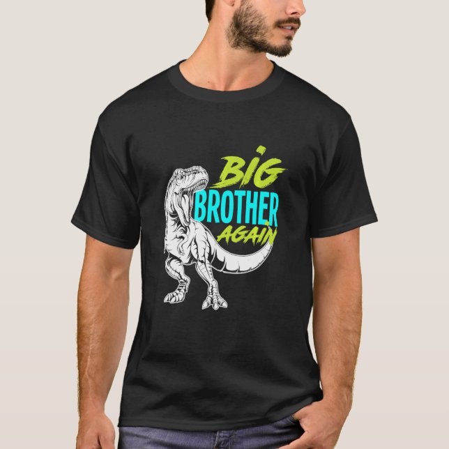 Kinder, die ich wieder ein großer Bruder werden we T-Shirt (Vorderseite)