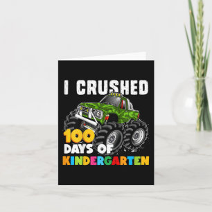 Kinder, die ich zerbrach, 100 Tage Kindergarten-Fu Karte
