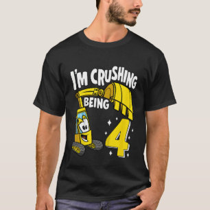 Kinder, die ich zerkleinere, sind 4 Jahre Jungen A T-Shirt