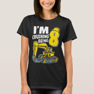Kinder, die ich zerquere, sind 8 Jahre Jungen Ausg T-Shirt