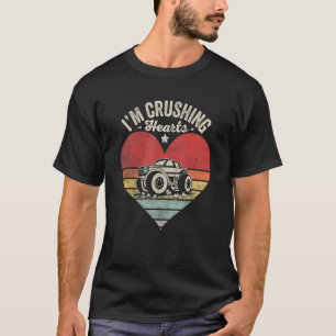 Kinder, die ich zerreiße Herzen Monster LKW Valent T-Shirt