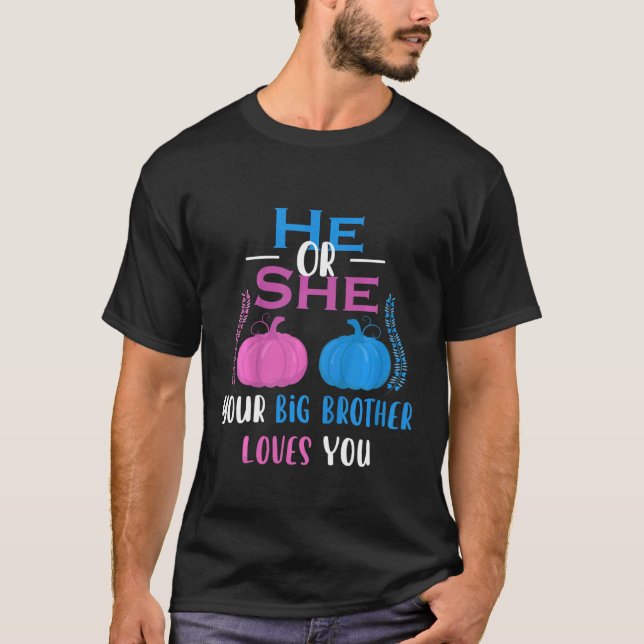 Kinder, die Ihre großen Brüder Lieben, die Sie Ges T-Shirt (Vorderseite)