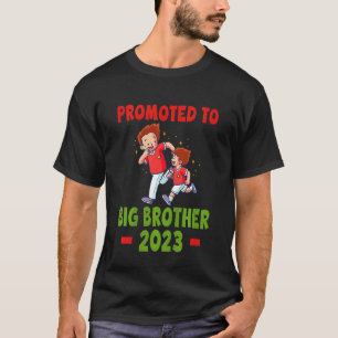Kinder, die nach 2023 zum großen Bruder befördert T-Shirt