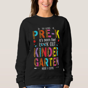 Kinder, die so lange vor dem K aussehen, Kindergar Sweatshirt