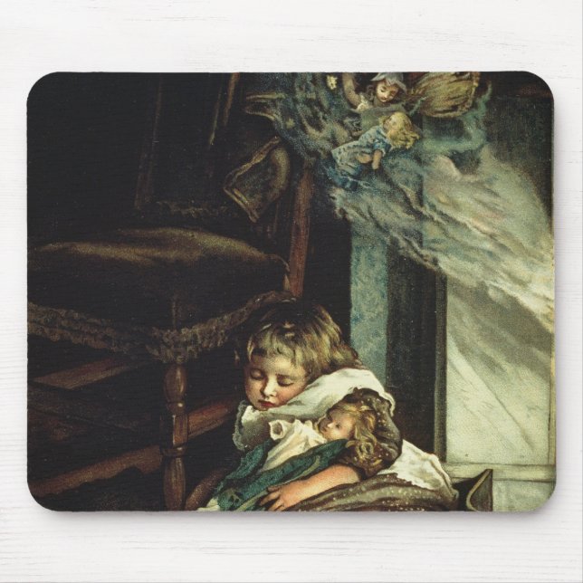 Kinder, die von den Spielwaren träumen Mousepad (Vorne)