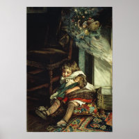 Kinder, die von Spielzeug träumen