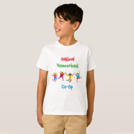 Kinder, die zu Hause Schule Co-Op T-Shirt