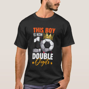 Kinder diesen Jungen jetzt 10 zweistellige Fußball T-Shirt