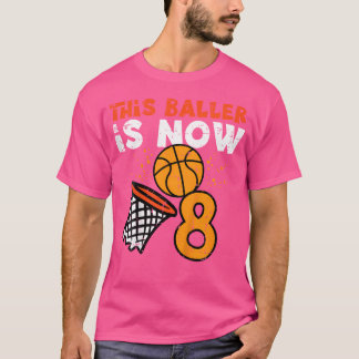 Kinder dieser Anrufer ist jetzt 8 Basketball 8. Ge T-Shirt
