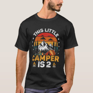 Kinder Dieser kleine Camper ist 2 Jahre alt Campin T-Shirt