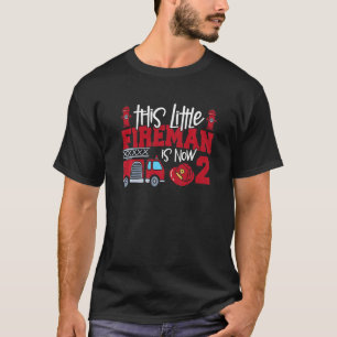 Kinder dieser kleine Feuerwehrmann ist jetzt 2 Feu T-Shirt