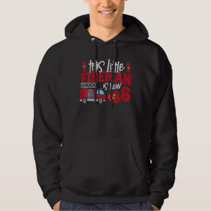 Kinder dieser kleine Feuerwehrmann ist jetzt 6. Fe Hoodie