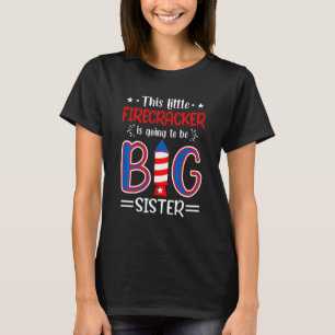 Kinder dieser kleine Firecracker wird groß sein T-Shirt