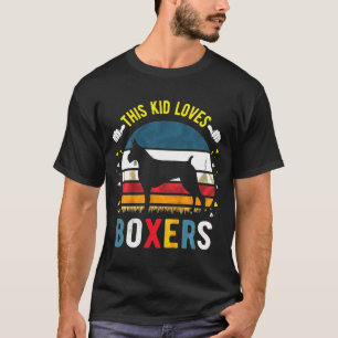Kinder dieser kleinen Liebe Boxer Hunde Boys and G T-Shirt