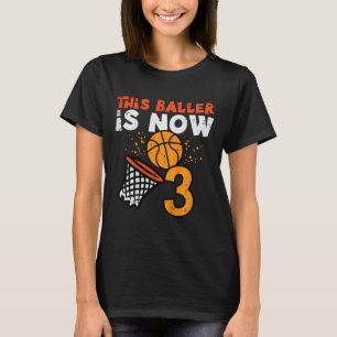 Kinder Dieser Ller Ist Jetzt 3 Sketll 3. Geburtsta T-Shirt