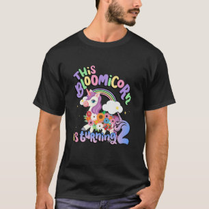 Kinder dieses Bluthorns macht 2 Einhorn 2. Geburts T-Shirt