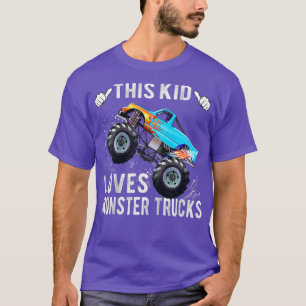 Kinder dieses Kids Lieben, die LKWs und Mädchen be T-Shirt