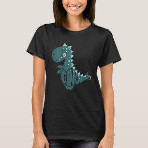 Kinder Dino Junge Dinosaurier Grafik T-Shirt
