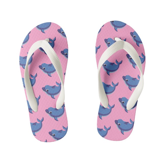 Kinder Dolphin Flip Flops (Fußbett)