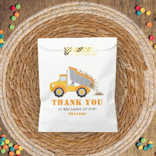 Kinder Dump Truck Construction Theme Geburtstagspa Geschenktütchen