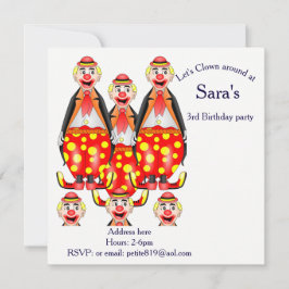 Kinder Einladungskarten zum Geburtstag