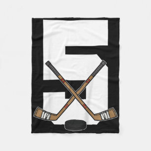 Kinder-Eishockey Kinder-Kleinkind-Jungen 5. Geburt Fleecedecke