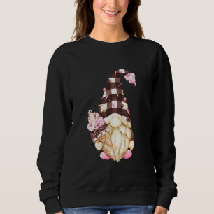 Kinder Erdbeeren Eiscreme Nomen für Kinder Niedlic Sweatshirt