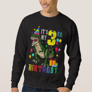 Kinder Es ist mein 3. Geburtstag Junge 3 Jahre alt Sweatshirt