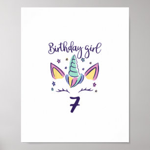 Kinder Es ist mein Geburtstagsschwindlermädchen Poster